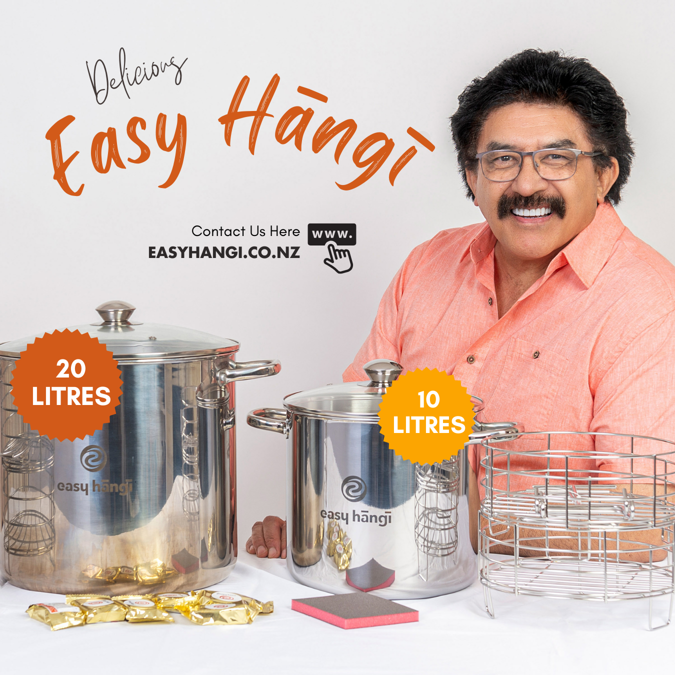 Triply 20 litre Cooking Kit ⭐️ Plus 4 FREE Flavour packs store in freezer (no need to thaw)