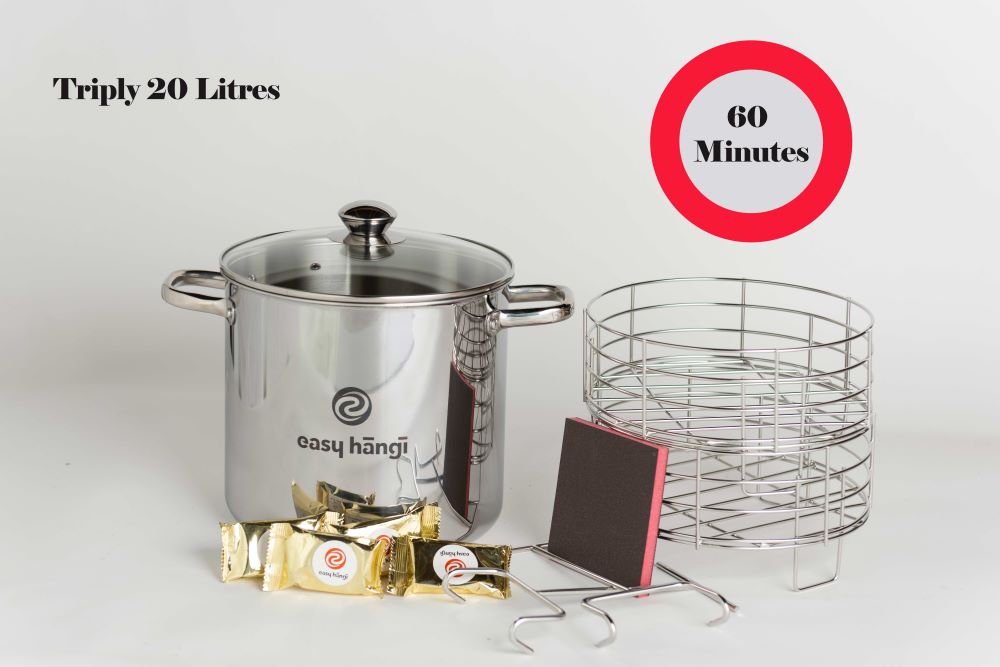 Triply 20 litre Cooking Kit ⭐️ Plus 4 FREE Flavour packs store in freezer (no need to thaw)